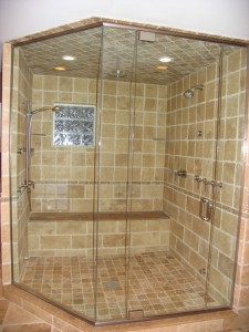 Custom Shower Enclosure                              